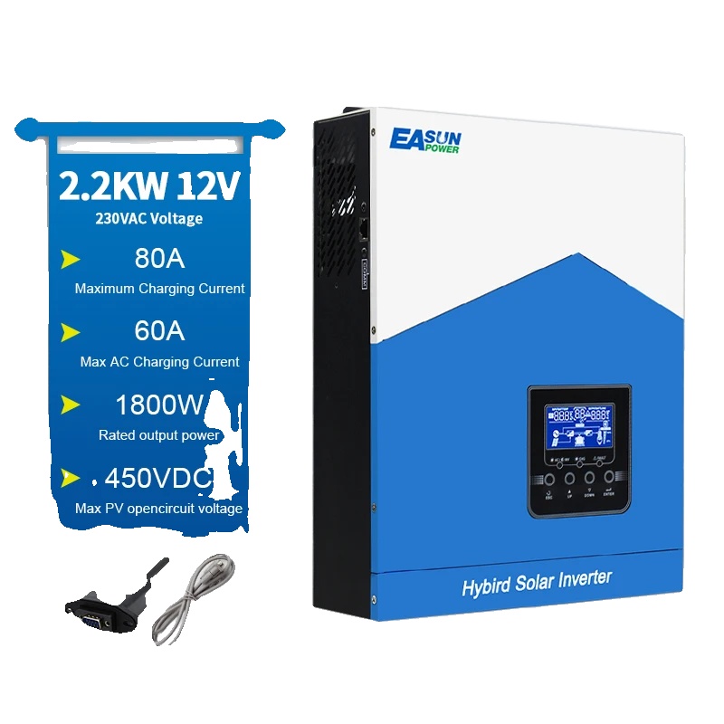 Dc/ac-wechselrichter, Reine Sinuswelle, 3000 W Nennleistung, Smh-ii-3.2k-wifi