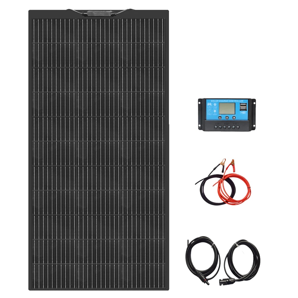 Flexibles Solarpanel, 200 Watt, Wasserdicht, 100-w-solarpanel