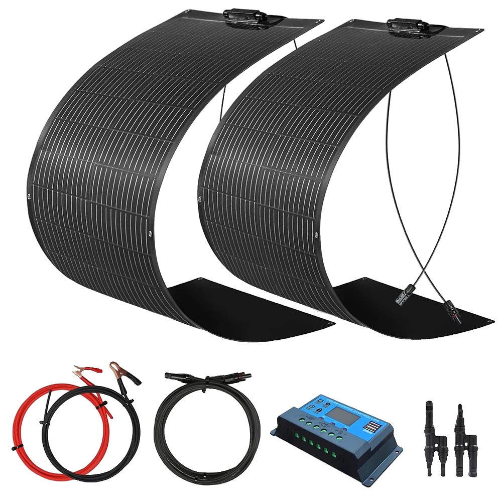 Solarmodul, Monokristallin, Wasserdicht, 130 W, 1000 X 550 Mm