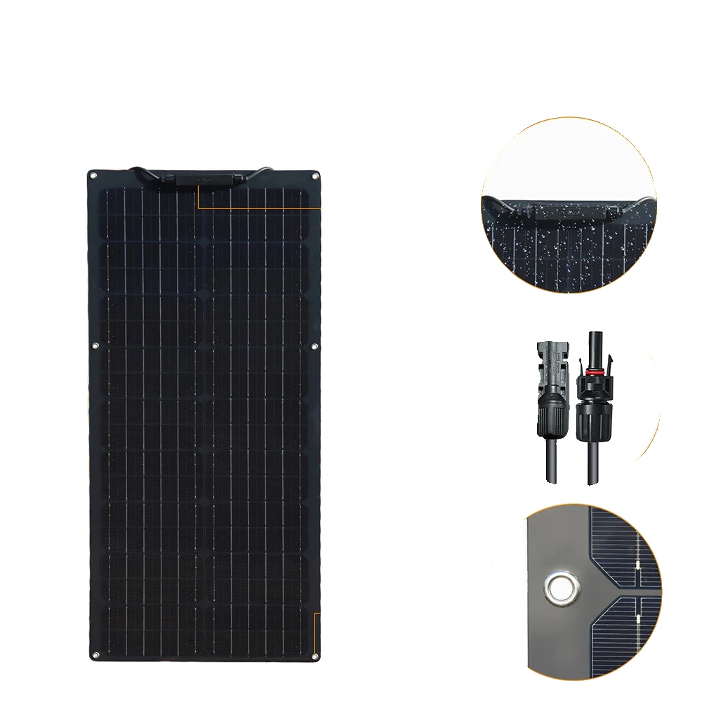 Solarmodul, Flexibles Design, Leichte Bauweise, Neues 200-w-modul