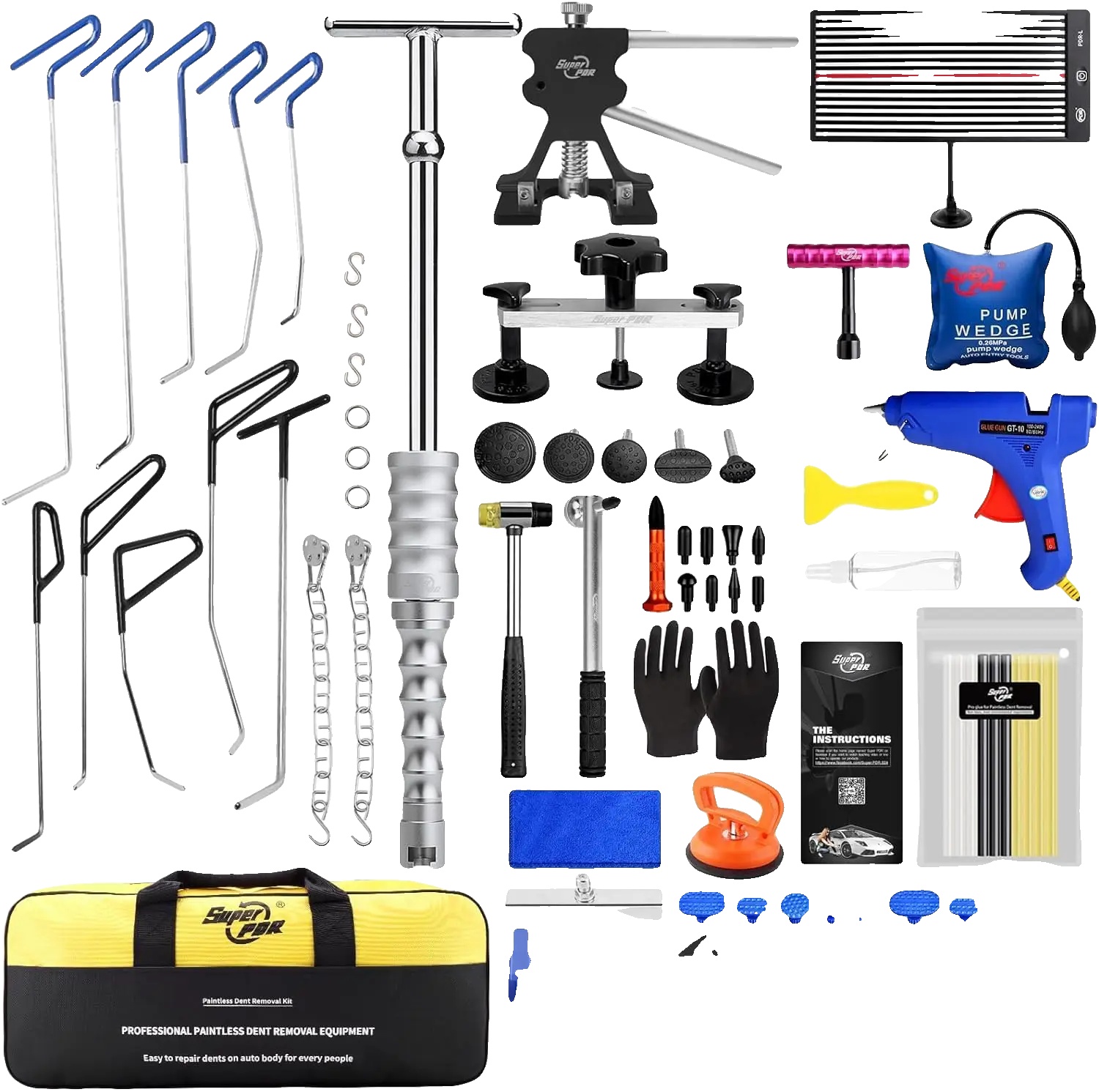 18-teiliger Lenknaben-werkzeugsatz, Hochfester Stahl, Universell Einsetzbar, 1/2"-antrieb, Geringes Gewicht Von 1,8 Kg