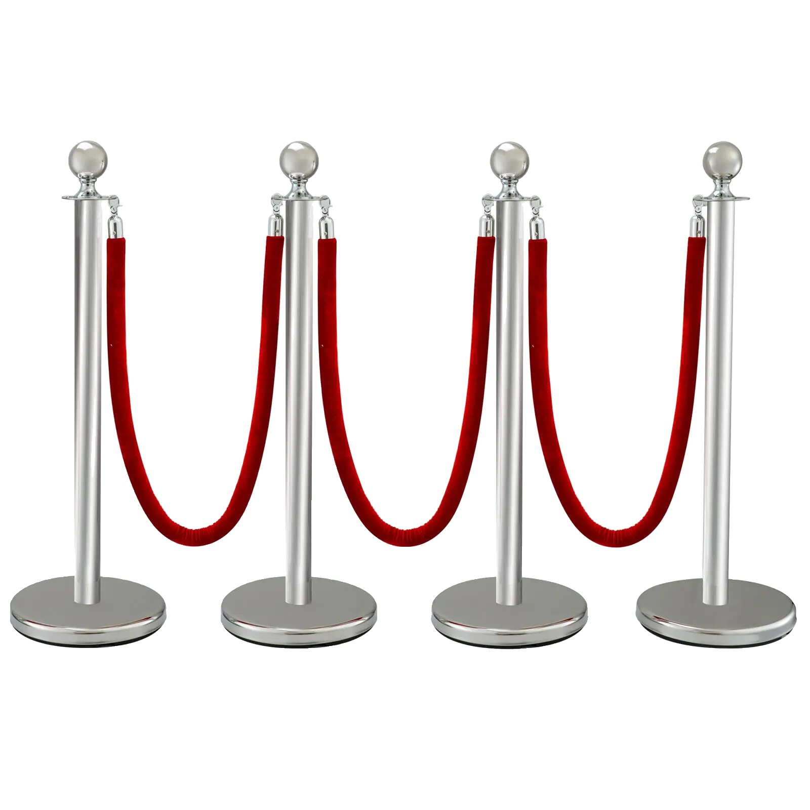 Absperrgitter Zur Besucherlenkung, Robuste Konstruktion, Elegantes Design, C
