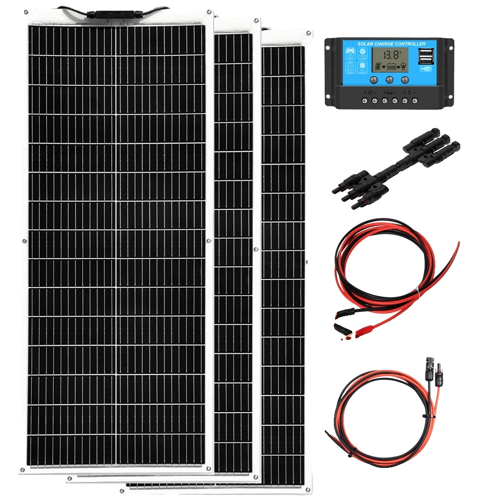 Monokristallines Solarmodul, Hohe Energieeffizienz, 18,15 V, 120 W