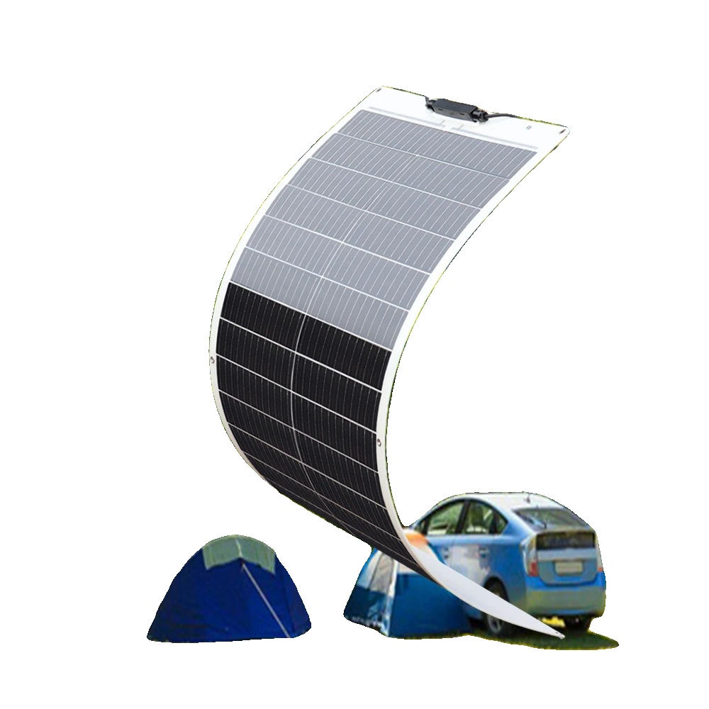 Solarmodul, Halbflexibel, Monokristalline Zellen, 100-w-solarmodule, 100 W