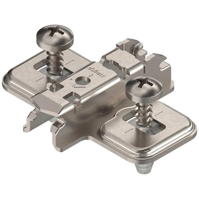 Clip Kreuzmontageplatte, Stahl, expando, Distanz 3 mm - Blum
