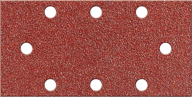 Schleifstreifen.Kor.10St. 93 x230mm,K120,8L. Fortis