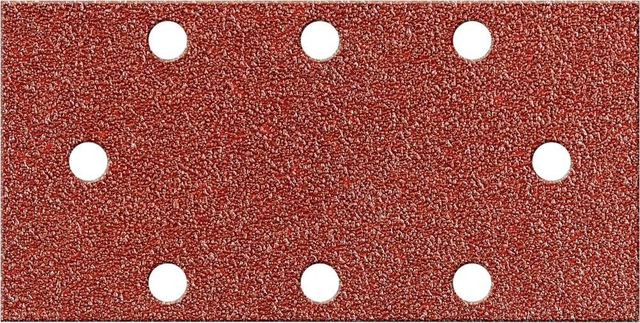 Schleifstreifen.Kor.10St. 93 x230mm,K180,8L. Fortis