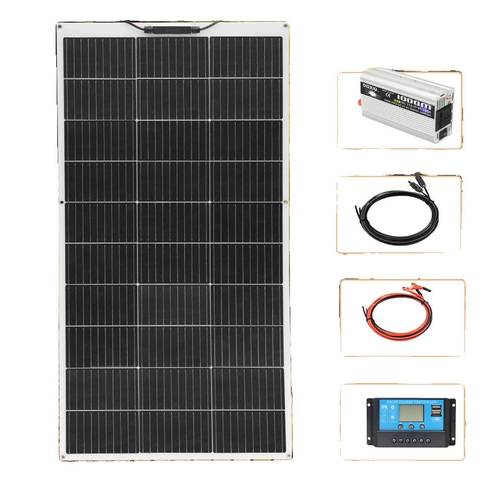 Solarmodul-set, Hohe Effizienz, Flexibles Design, 400-w-solarmodul