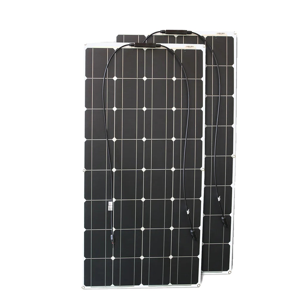 Solarmodul, 4 Ausgangsanschlüsse, Tragbares Design, 80-w-solarmodul