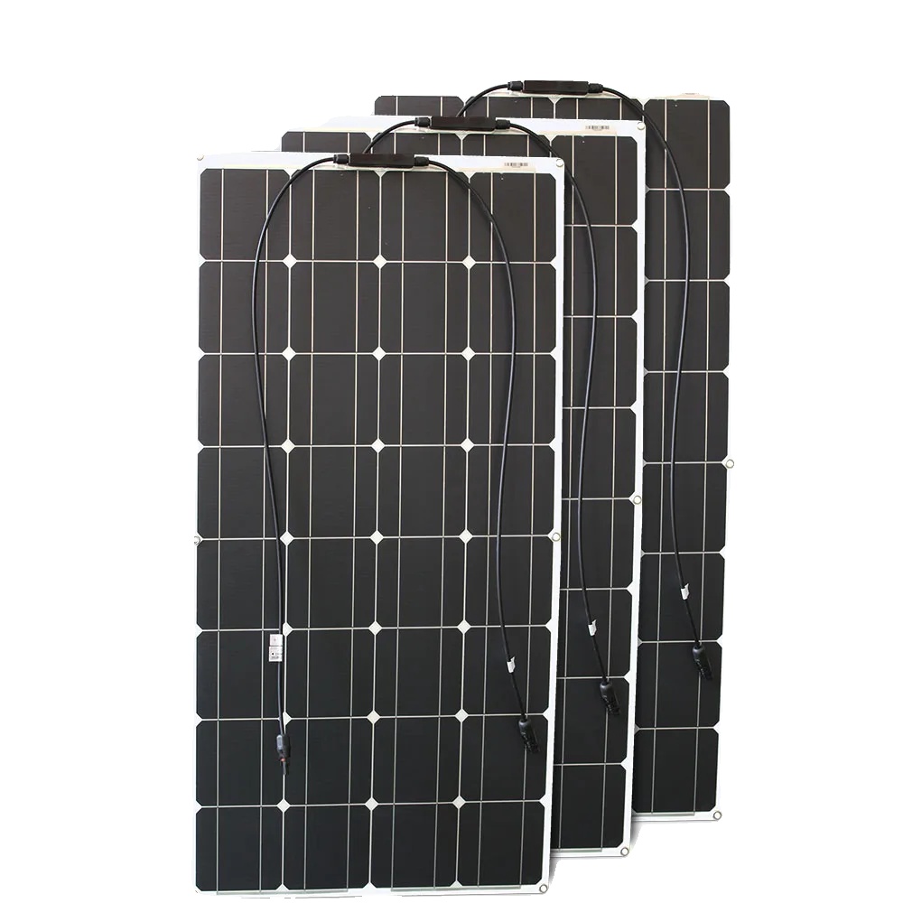 Solarpanel, Tragbares Design, Verstellbarer Ständer, 160 W