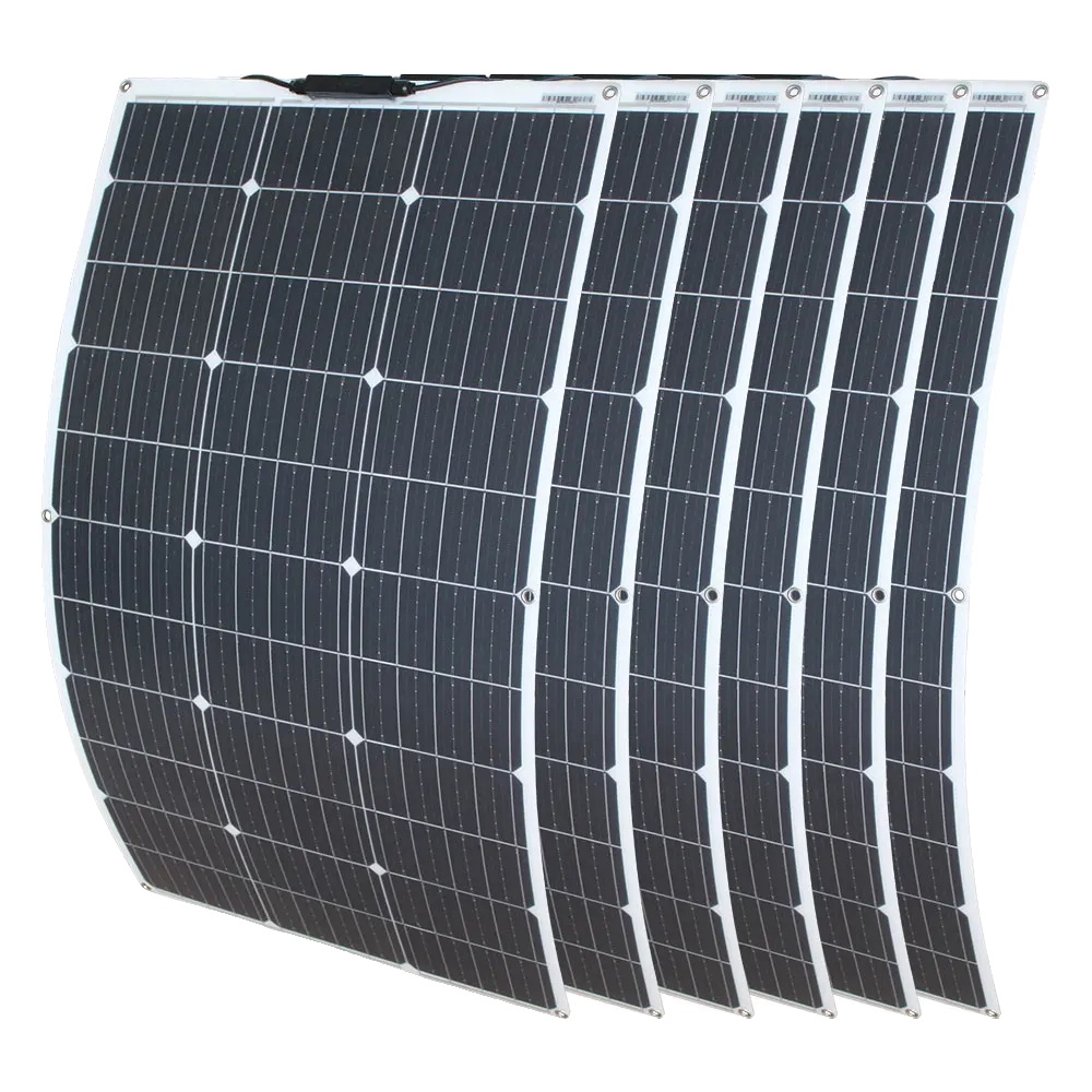 Flexible Solarmodule, Hoher Wirkungsgrad, Tragbares Design, 400-w-solarset