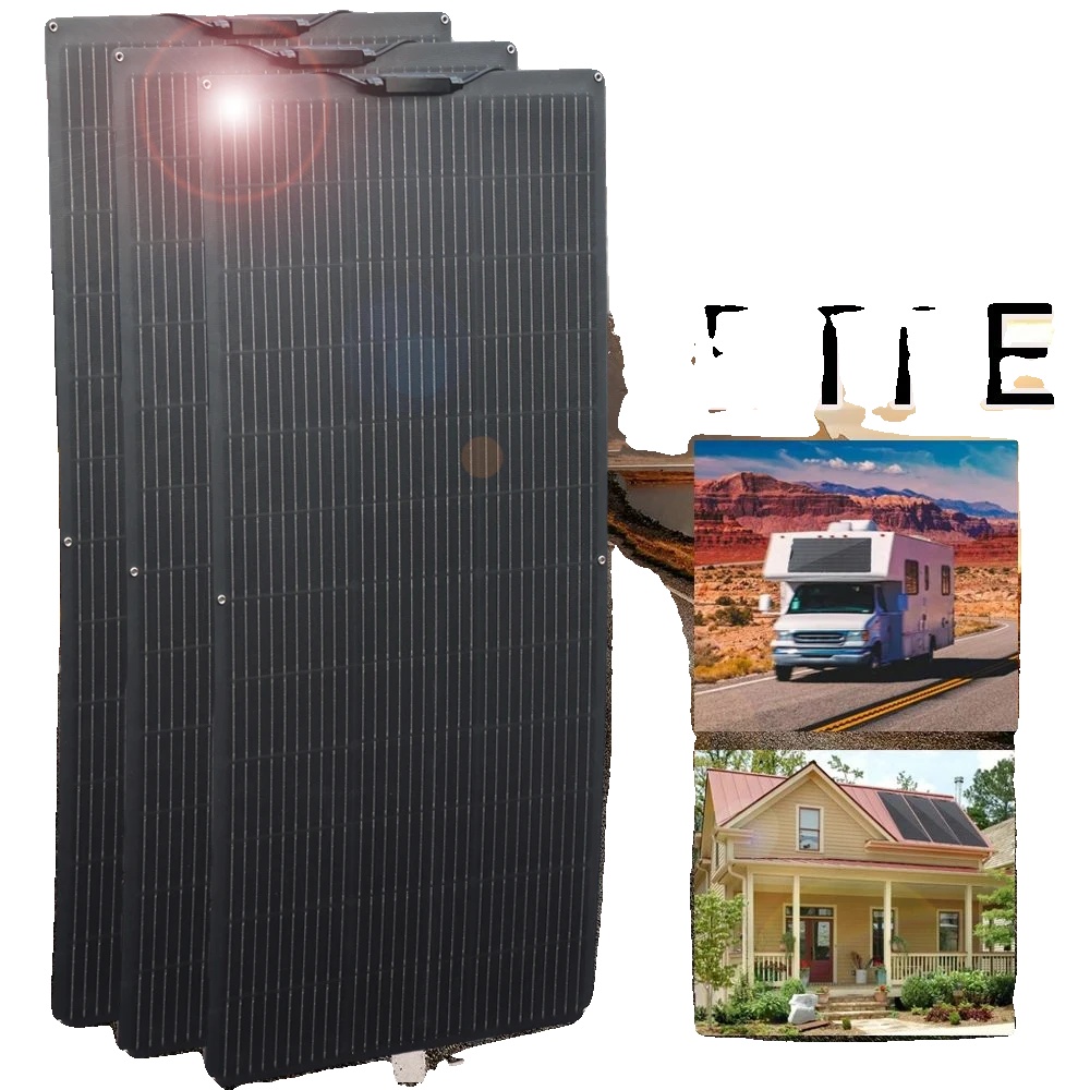 Flexibles Und Wasserdichtes Hocheffizienz-solarpanel, 200-w-solarset