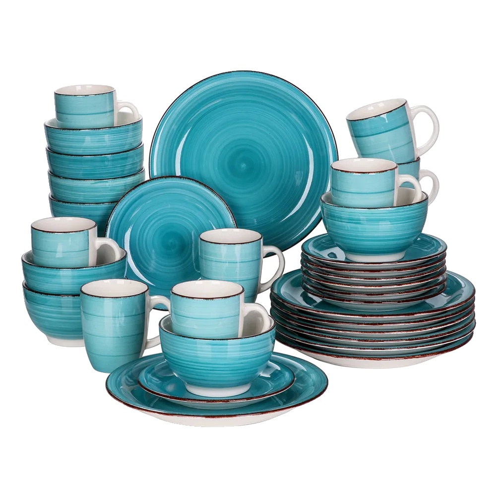 Keramikteller-set, Robustes Design, Leicht Zu Reinigen, 24,8 Cm (9,75 Zoll)