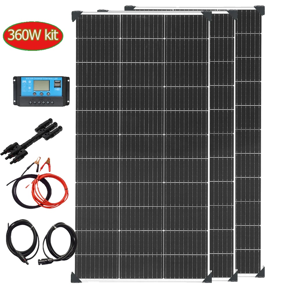 Solarmodul, Faltbares Design, Hoher Wirkungsgrad, 110-w-solarmodul (2 Module)