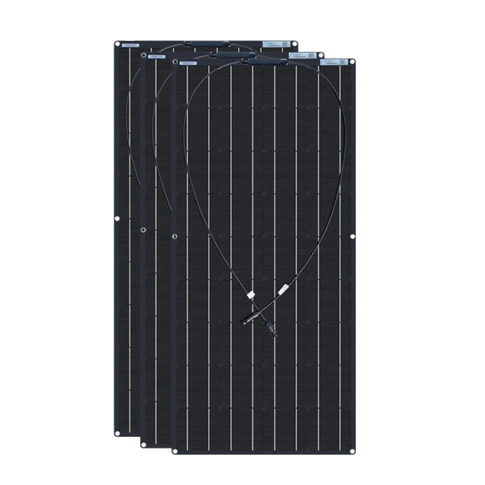 Solarmodul-set, Effizientes Monokristallines Design, Vielseitige Installationsmöglichkeiten, 2 Stück 100 W