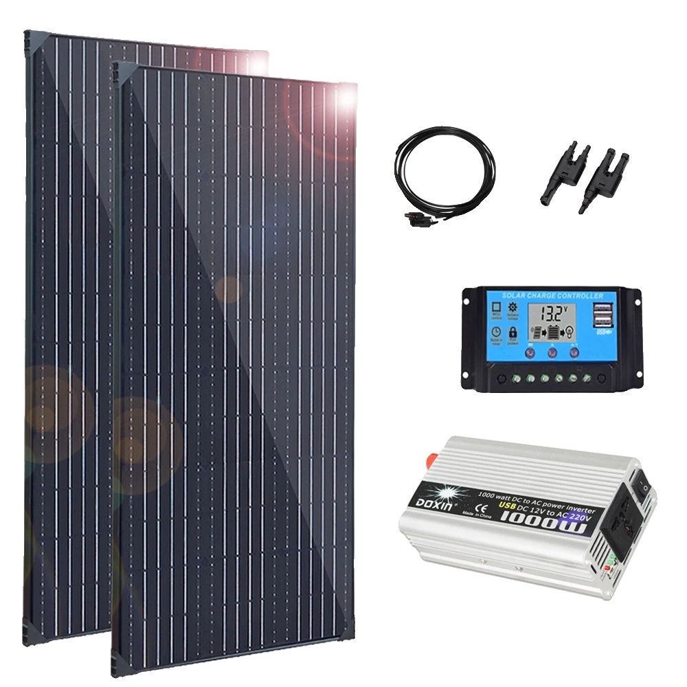 Windgenerator, Hohe Effizienz, Robustes Design, Mit Mppt-a-regler, 500 W-p, 24 V-a