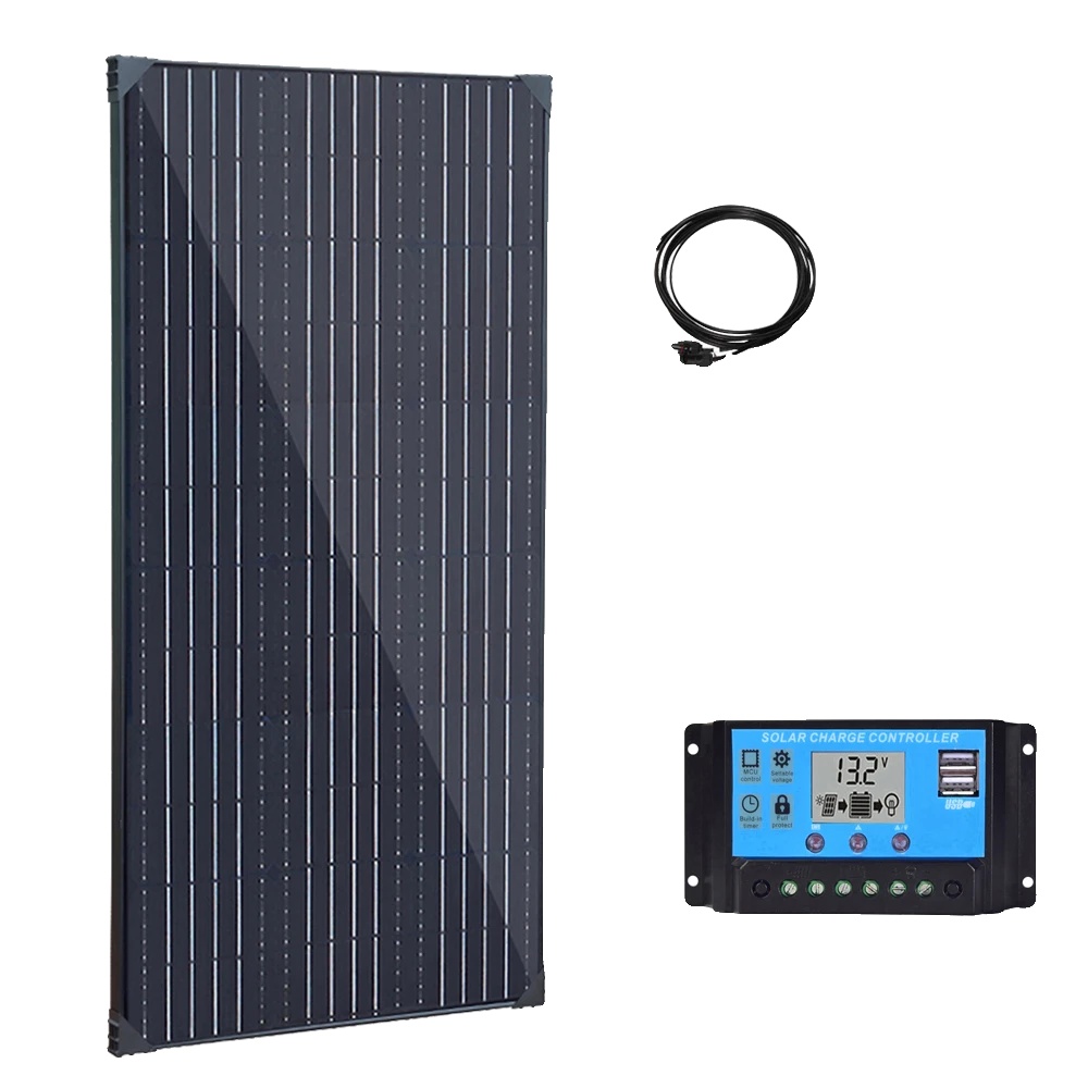 Solarmodul, Hohe Effizienz, Flexibles Design, Weißes Solarmodul