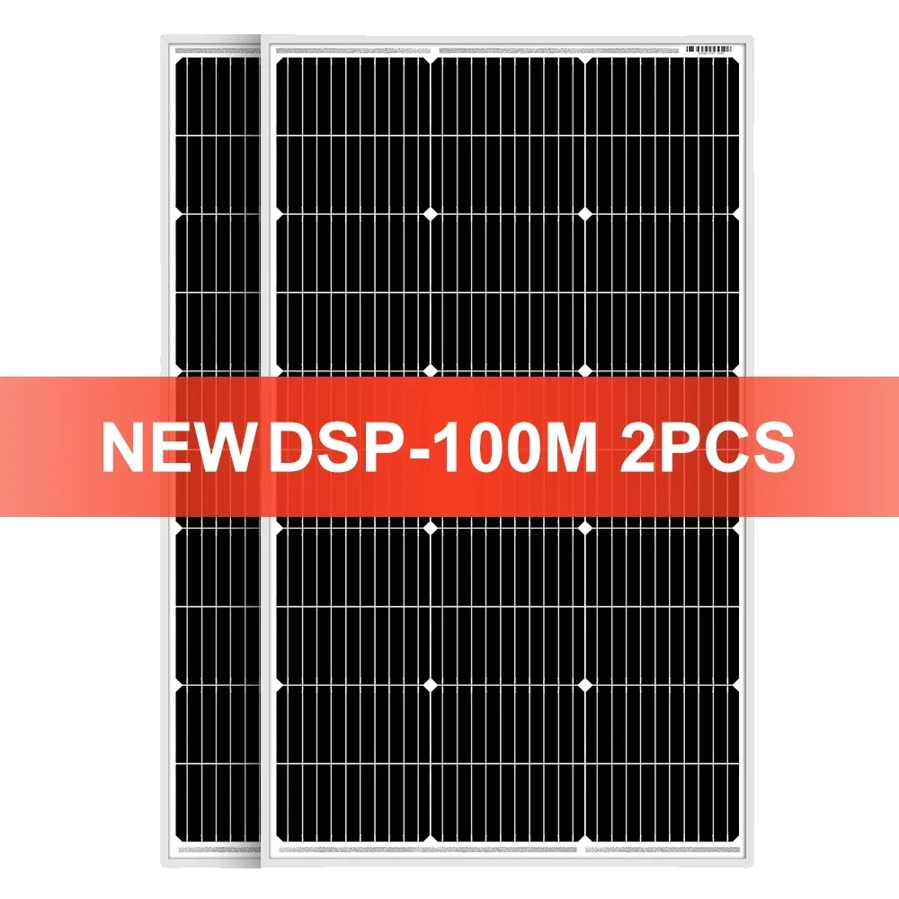 Solarmodul-set, Hohe Effizienz, Robuste Konstruktion, 200-w-solarmodul (starr).