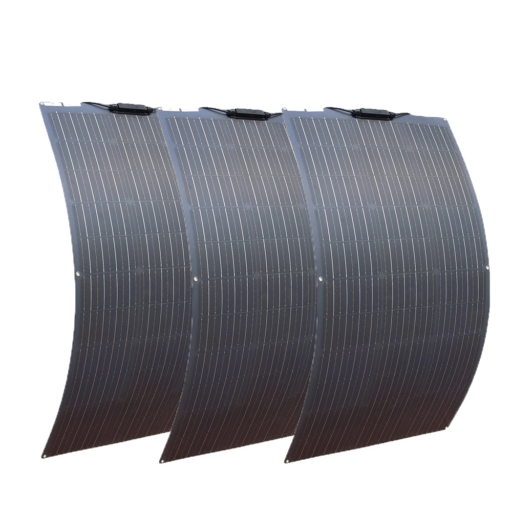 Solarmodul, 100 W Ausgangsleistung, Monokristallines Siliziummaterial, 100-w-set