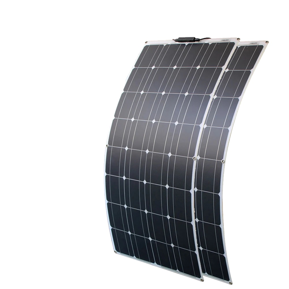 Solarmodul, Monokristallin, Flexibles Design, 500-w-solarmodul