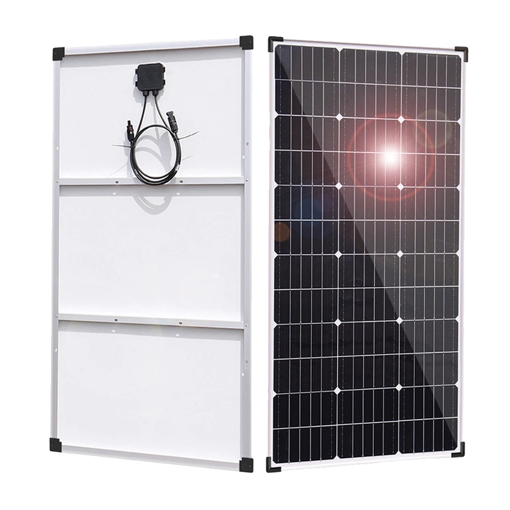 12-v-flex-solarpanel-set, 100 W Leistung, Monokristallines Material, Wasserdichtes Design
