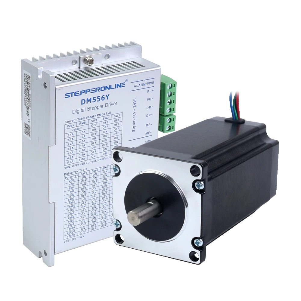 Integrierter Schrittmotor, 36 V Dc, 1000 Ppr-encoder, 2 Nm, 8 Mm