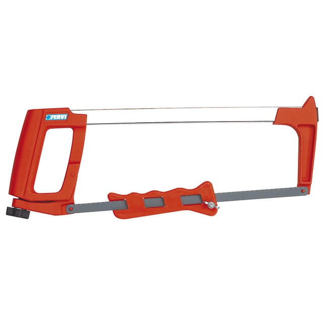 Hand bügelsäge säge mit sägeblatt 310 mm mit aluminium griff Fervi 0226