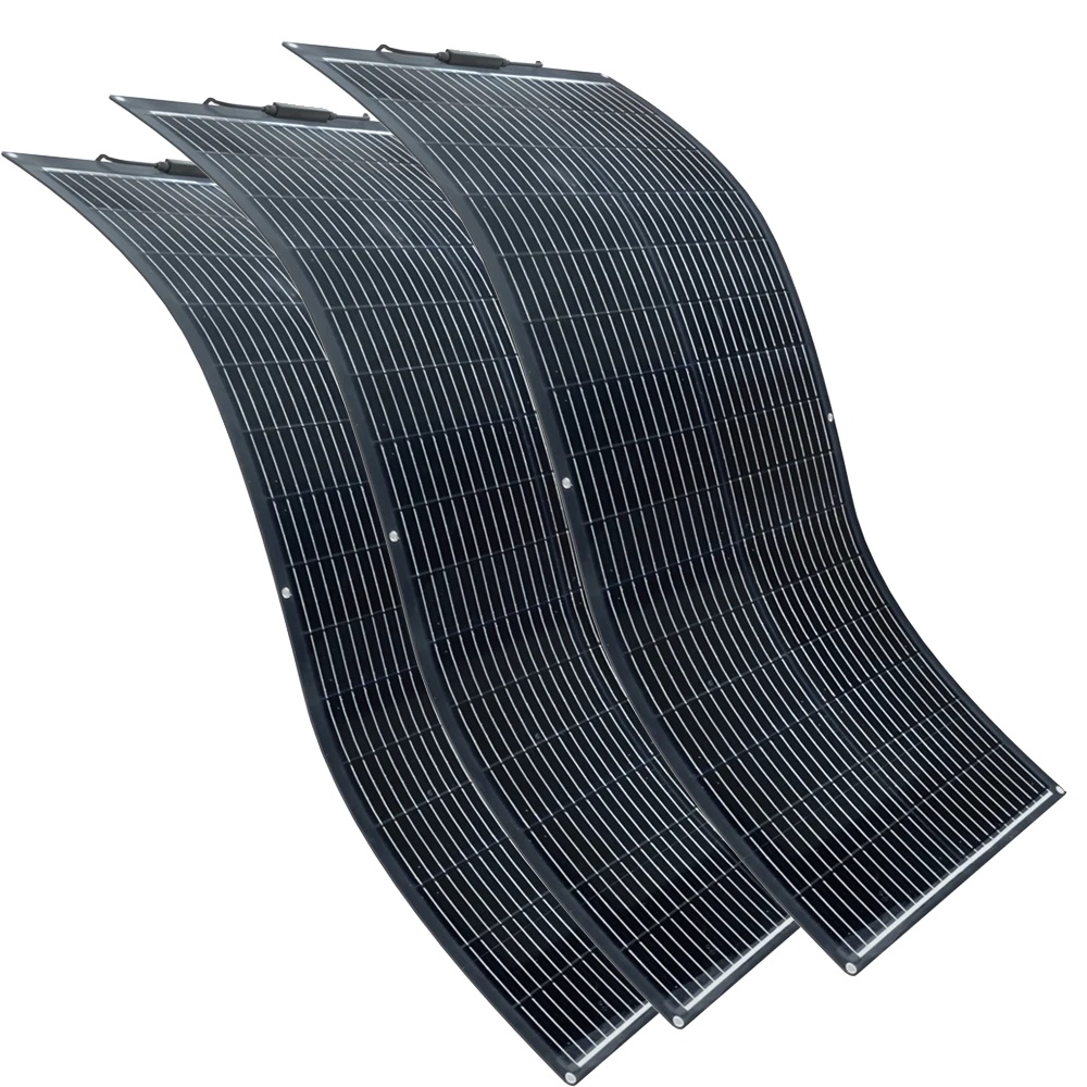 Flexibles Solarpanel, Hohe Effizienz, Tragbares Design, 12v 200w Set