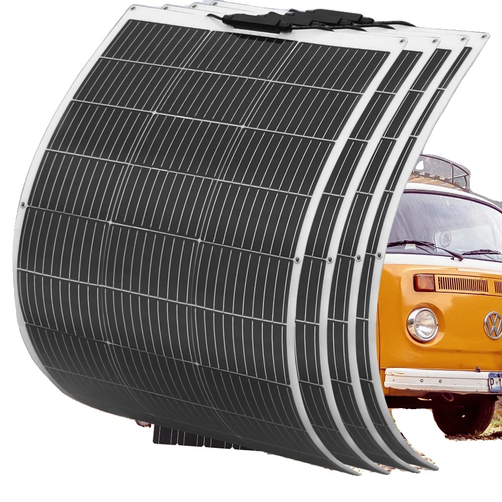 Solarmodul, Hohe Effizienz, Flexibles Design, 280 W (2 Stück 140 W-a)
