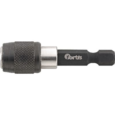 Schnellwechsel-Bithalter 1/4" für 1/4" Bits 60mm FORTIS