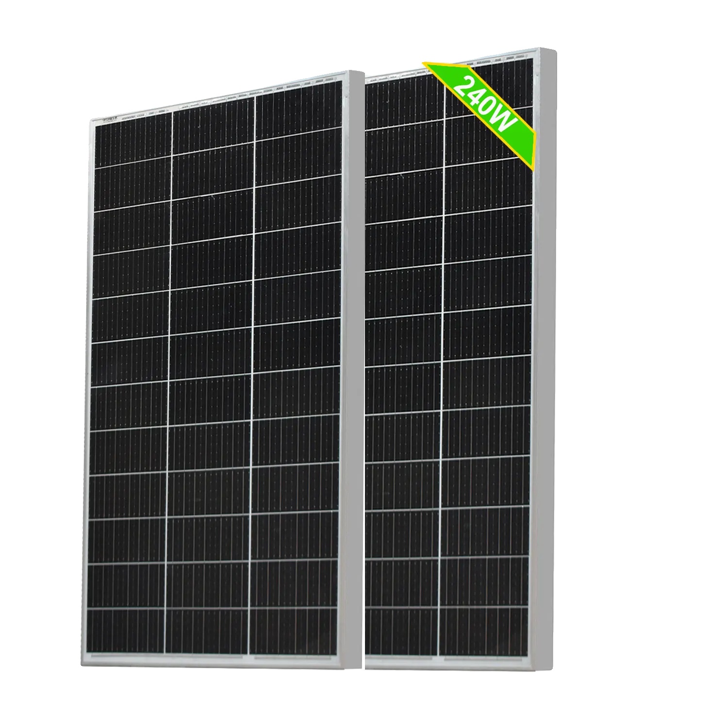 Hocheffizientes Solarmodul, Robuste Bauweise, 240-w-solarset
