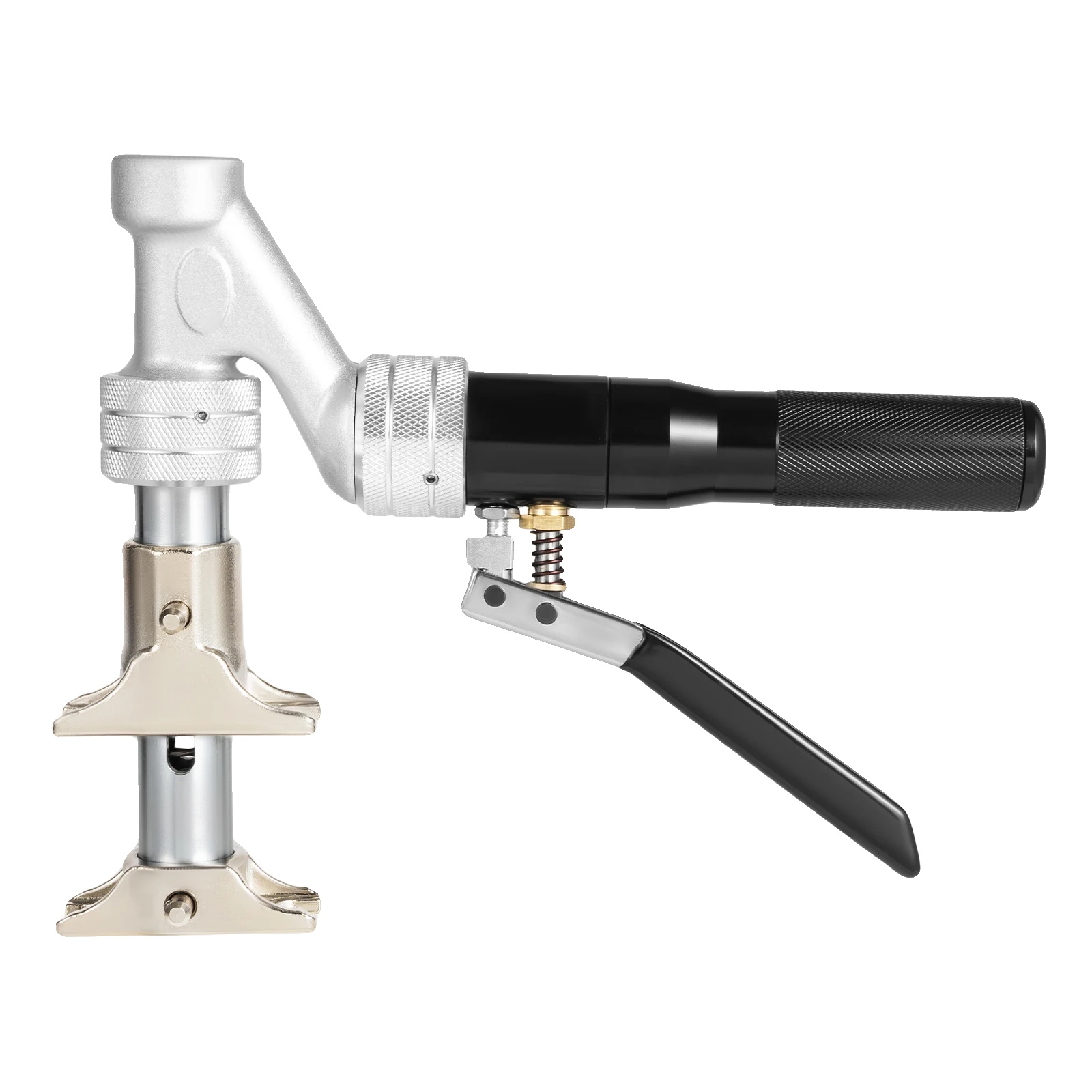 Rohrverpresswerkzeug, Stahl, Einstellbare Länge Von 530 Bis 750 Mm, 40 Kn Kompressionskraft, Arbeitstemperatur Von -20 °c Bis 40 °c, Kompatibel Mit Th 16, Th 20, Th 26, Th 32