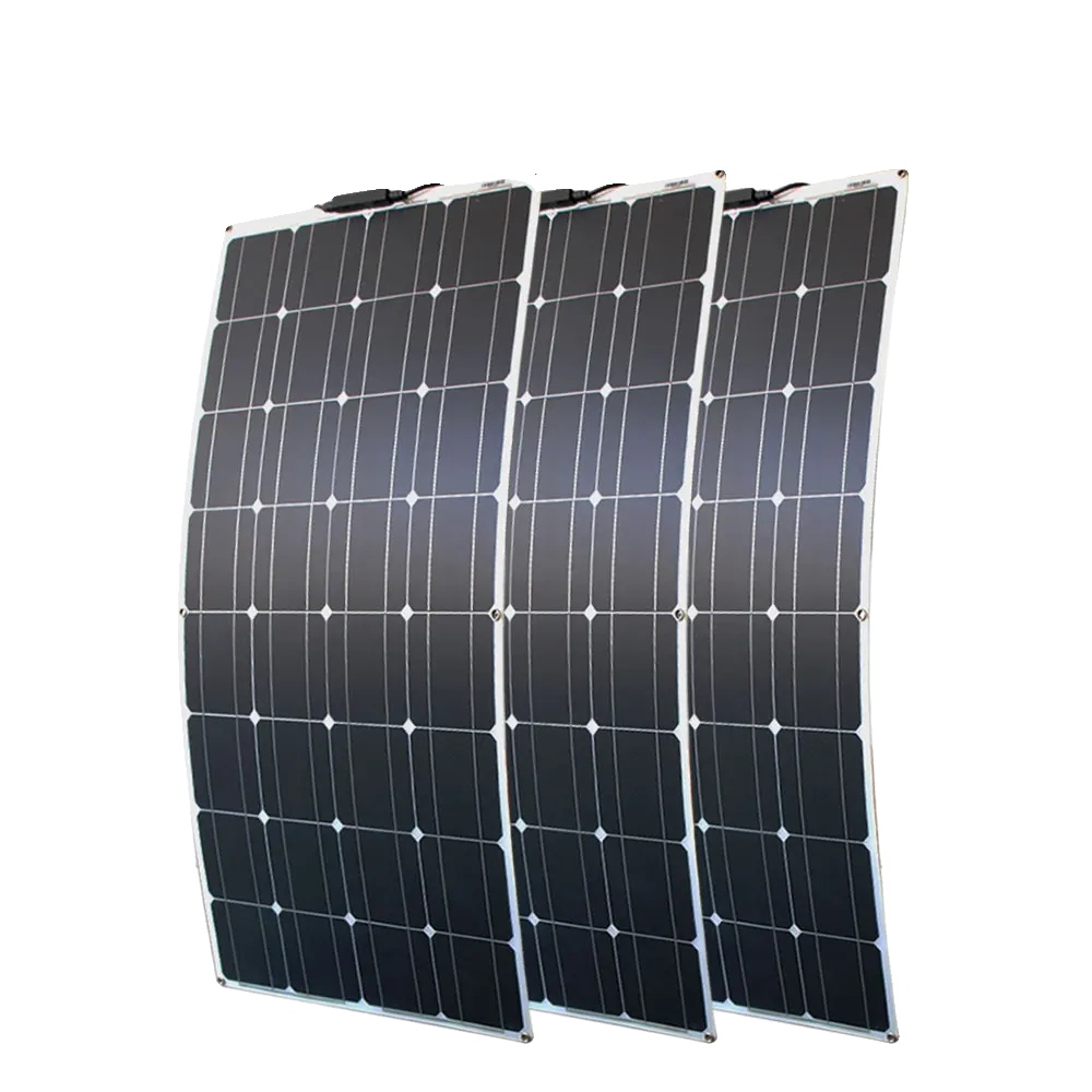 Solarmodul, Monokristalline Bauweise, Kompaktes Design, 100-w-modul (2 Module)