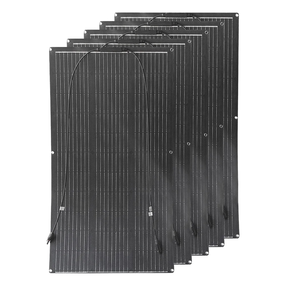 Solarmodul, Hohe Effizienz, Kompaktes Design, 150-w-set