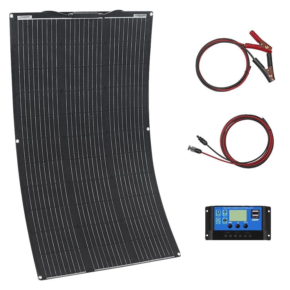 Solarmodul, Monokristallin, Robuste Bauweise, 200 W, 1235 X 680 Mm