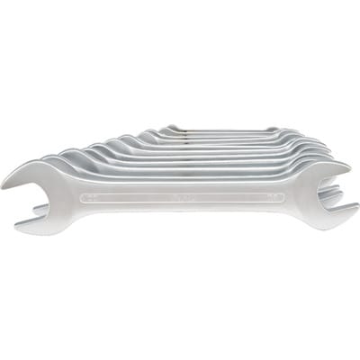 Doppelmaulschlüssel-Satz DIN3110 6-32mm 12-teilig in Karton Fortis
