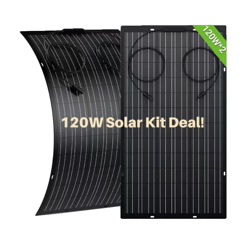Tragbares Solarpanel, Hohe Effizienz, Wasserdichtes Design, 110-w-solarpanel