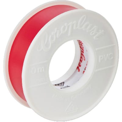 Isolierband Nr. 302 4,5m x 15mm rot - Coroplast