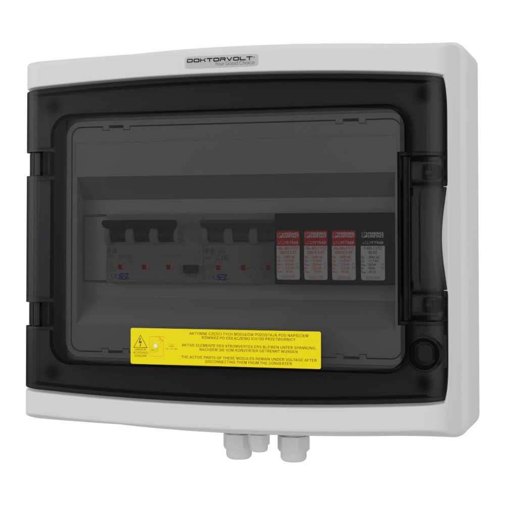 Photovoltaik-verteilerkasten Ac 3f B16 300ma T1 T2 Phoenix Contact 4531