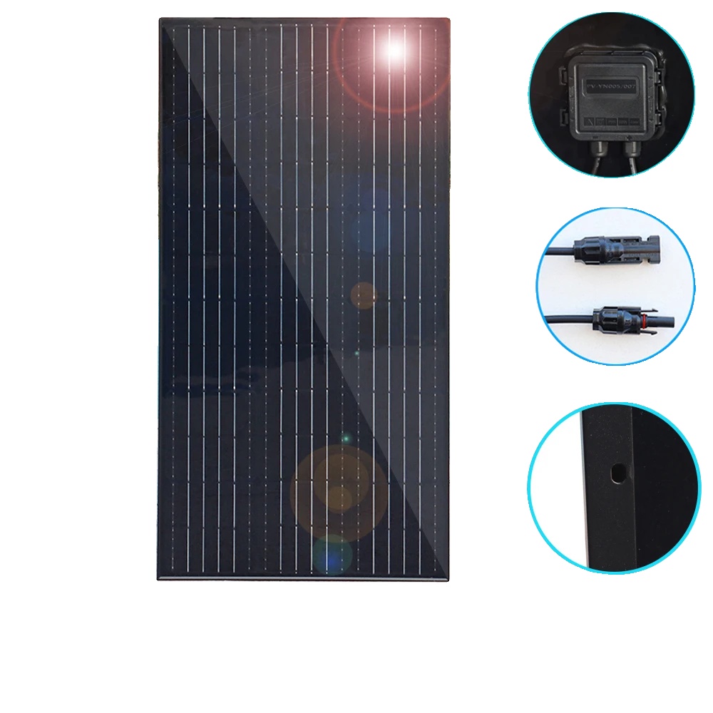 Solarmodul, 200 W, Mit Anti-schattierungstechnologie