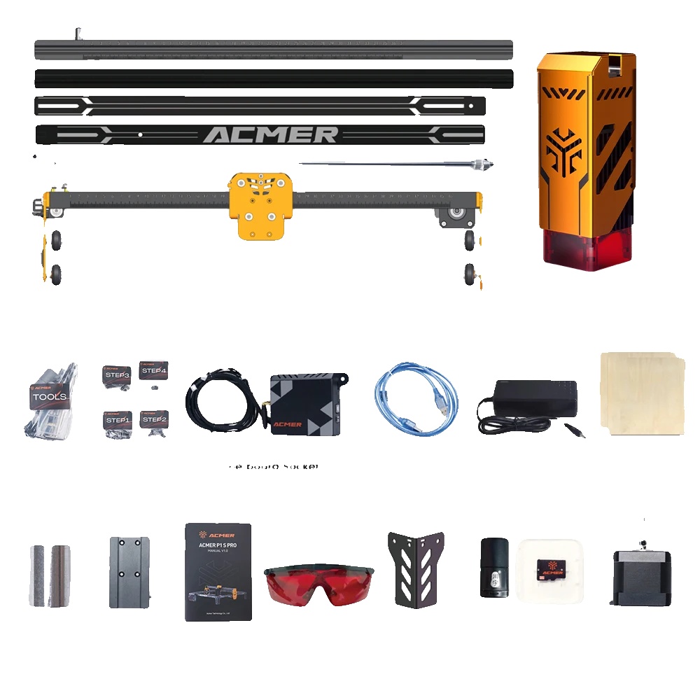 Lasergravierer, Hohe Präzision, Vielseitige Anwendungen, 40 W Pro, Eu