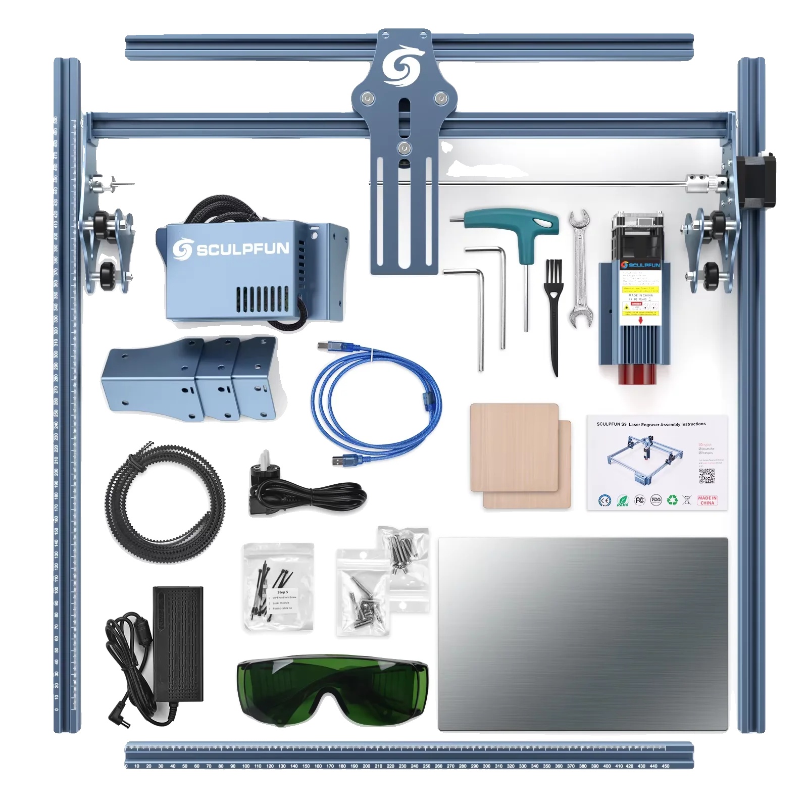 Led-streifen, 600 Mm Länge, Lichtstrom 60 Lumen, Dimmbar, Aluminiummaterial, Kompatibel Mit 55-zoll-tv-modellen