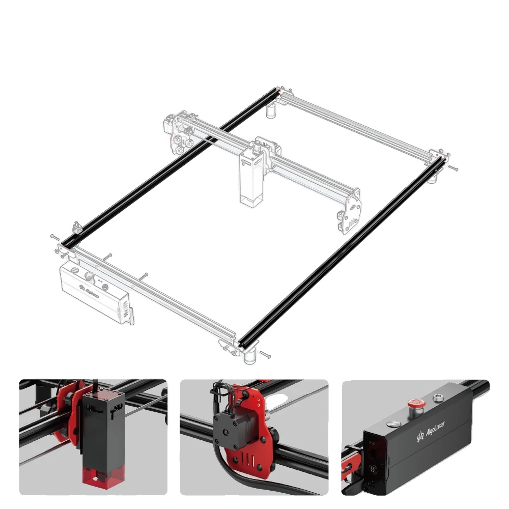 Verstellbarer Manueller Laserkopf, Z-achsen-hebemodul, Präzisionssteuerung, Z-achsen-modul
