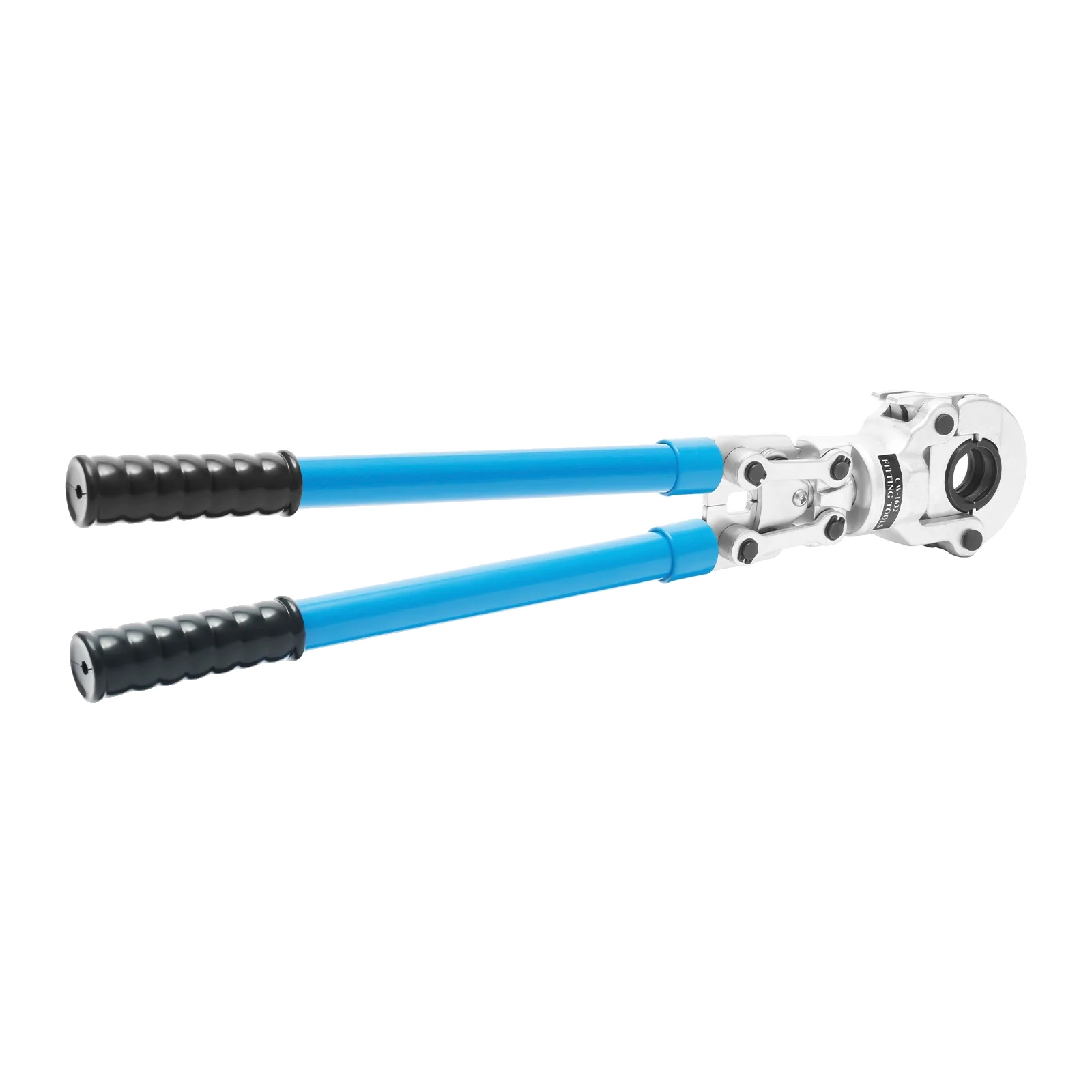 Hydraulisches Crimpwerkzeug, Robuste Stahlkonstruktion, Hohe Leistung, Blau