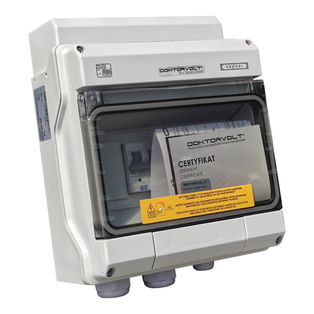 Photovoltaik-solar-wechselstromverteiler 1x Begrenzer Typ T1 T2 Ip65 Doktorvolt 4609