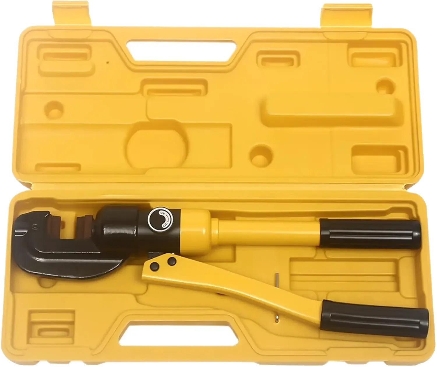 Hydraulikschlauchschelle, Austauschbare Einsätze, Robuste Ausführung, Orange