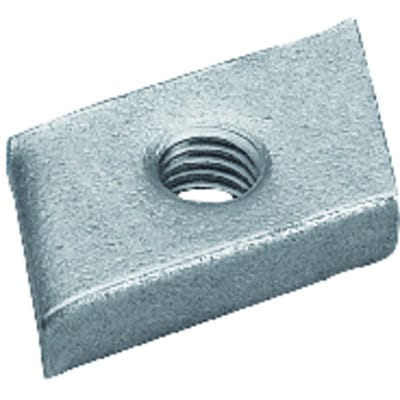 FP - Gewindeplatte Typ 38/17 galZn M12 100 Stk