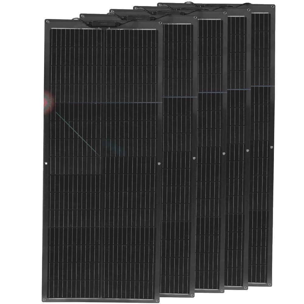 Solarmodul, Monokristalline Bauweise, Kompaktes Design, 100-w-modul (1 Stück)