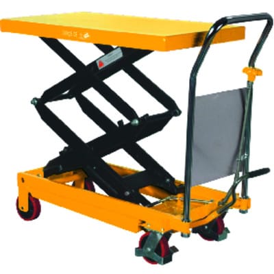 Doppel-Scherenhubtisch fahrbar 700 kg
