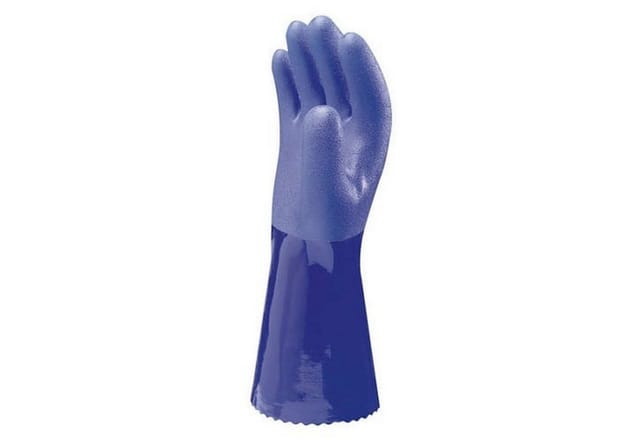 4708 660 Gr. l Baumwollgewebe, pvc Chemiekalienhandschuh Größe (Handschuhe): 9, l en 388:2016, - Showa